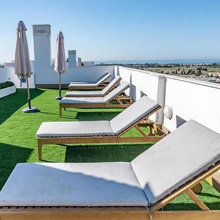 Beautiful Rooftop Pool 3bed * Marbellac